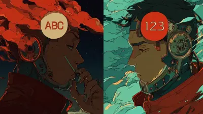 Split image showing customer thinking in words and technician interpreting meaning during a service call